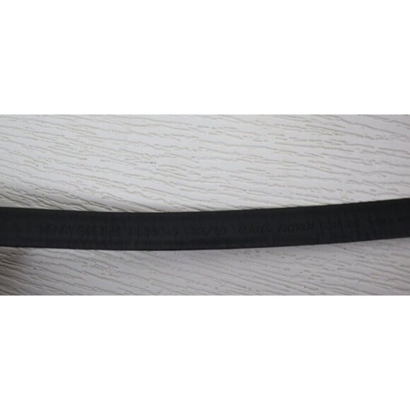 HENRY GRETHEL WOMEN'S BLACK GLAZED ANTIQUE COWHIDE LEATHER BELT - 3/4" - SIZE 32 - Picture 5 of 11